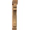 Ekena Millwork Olympic Traditional Rough Sawn Bracket w/ Offset Brace, Western Red Cedar, 6"W x 32"D x 38"H BKT0604X32X38OLY01RWR - alternate 3